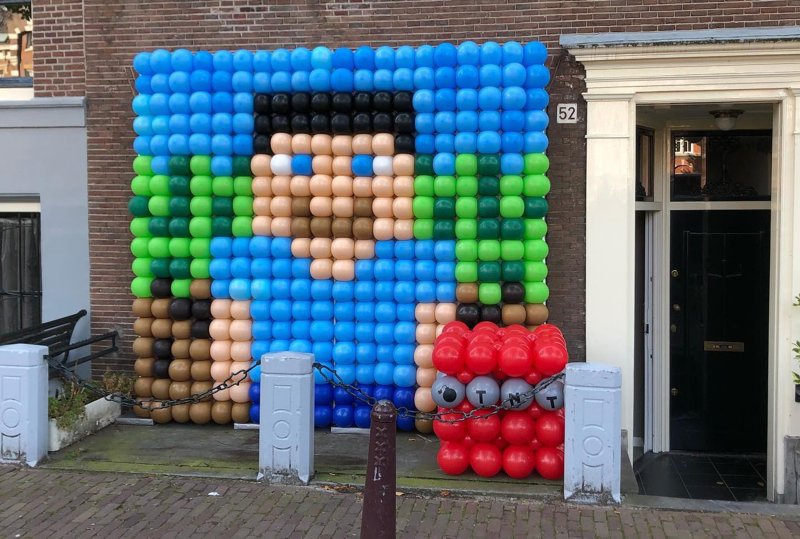 Ballonnen muur