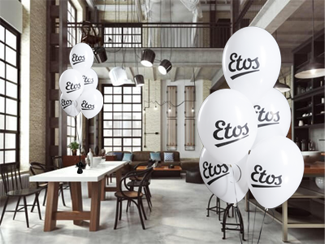 Helium tros - 5 ballonnen